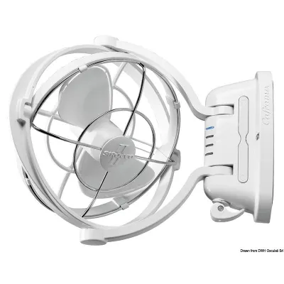 Ventilatore Caframo mod. Sirocco II bianco 12/24V