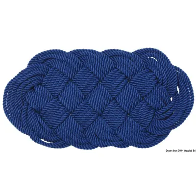 Zerbino nylon 47 x 23 cm blu