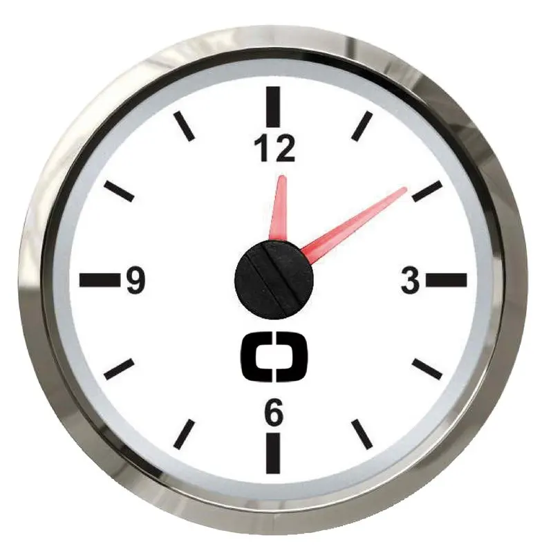 Orologio al quarzo bianco/lucida