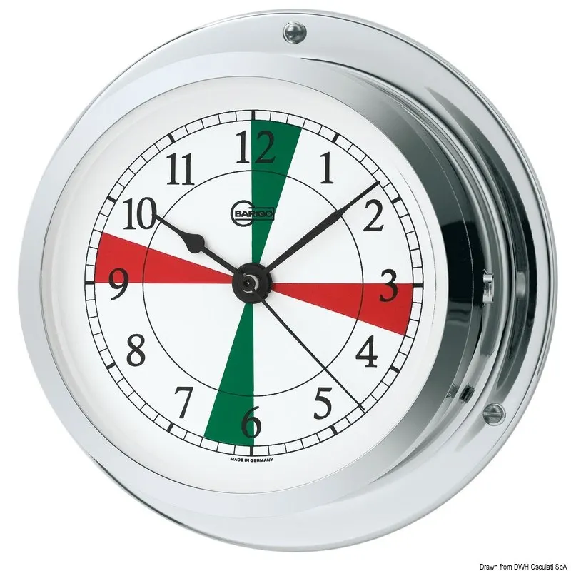 Orologio Barigo con radiosettori cromato