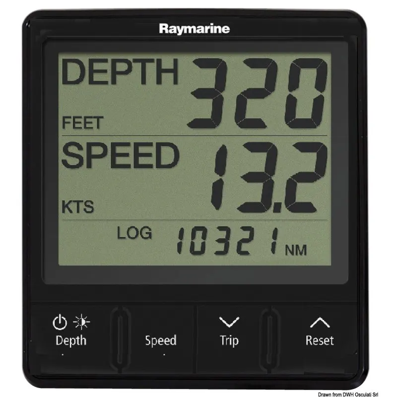 Display Tridata Raymarine i50