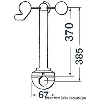 Trasduttore Wind Raymarine Z195
