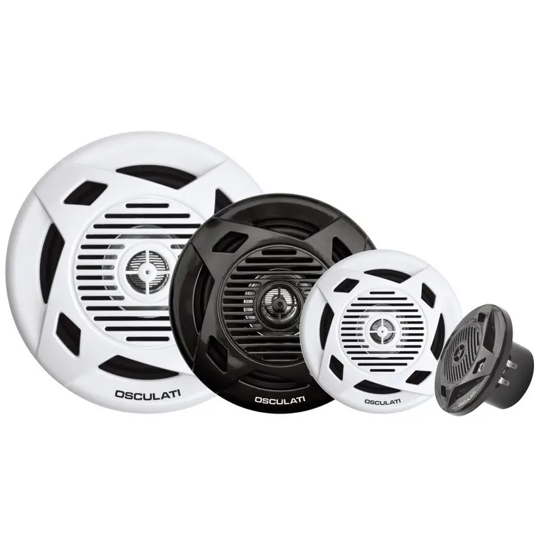 Coppia di casse a doppio cono 6,5'' 2x60 W nere