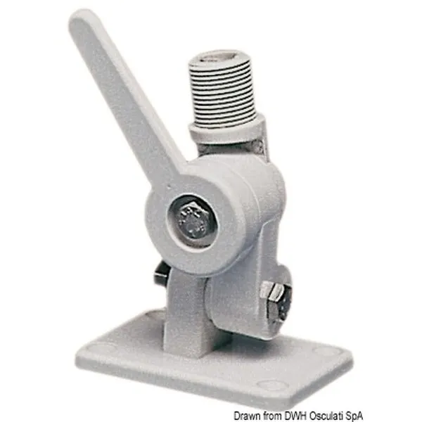 Base a snodo per antenna VHF e GPS