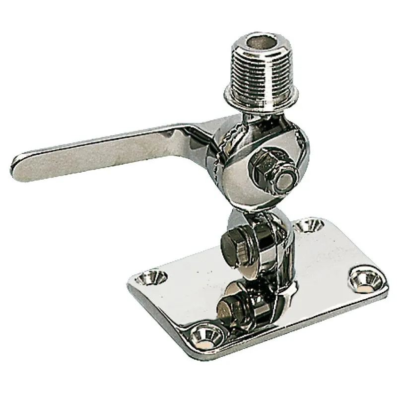Base a doppio snodo per antenna radio