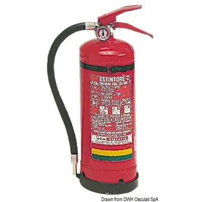 Estintore Solas schiuma 9 Kg MED