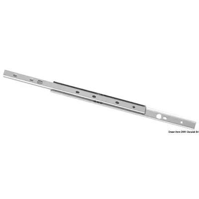 Slitta inox 304 mm