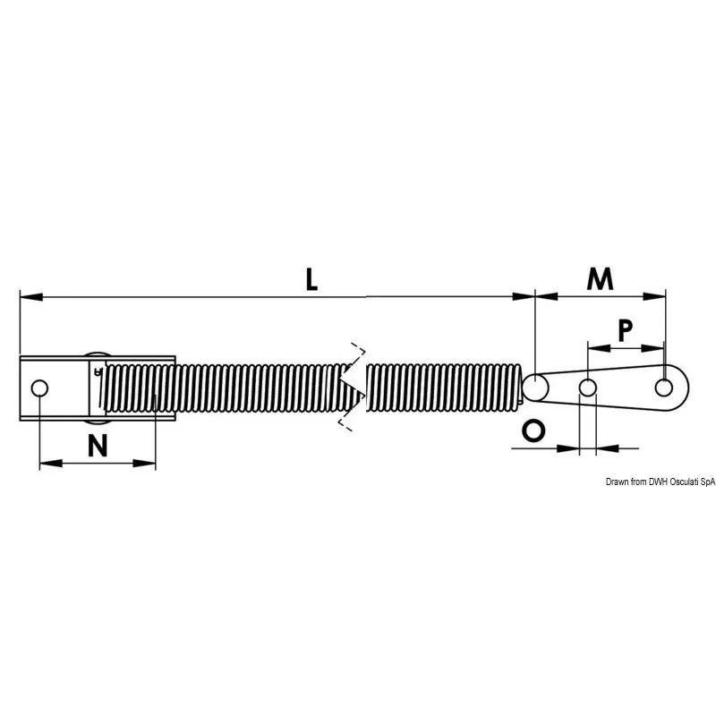 Compasso inox 470 mm A