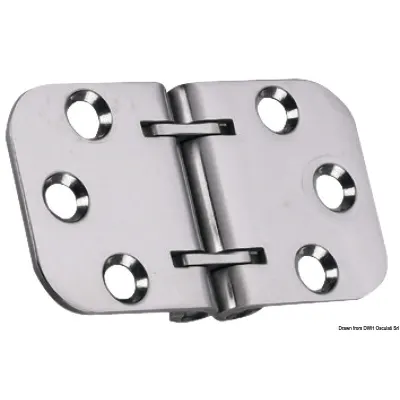 Cerniera a filo 69x40 mm