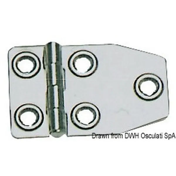 Cerniera inox mm 73x46