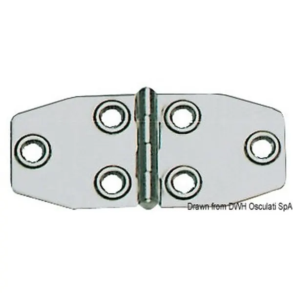 Cerniera inox mm 102x46