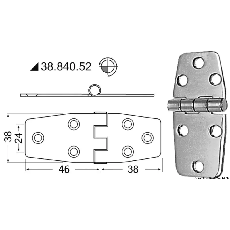 Cerniera 2 mm
