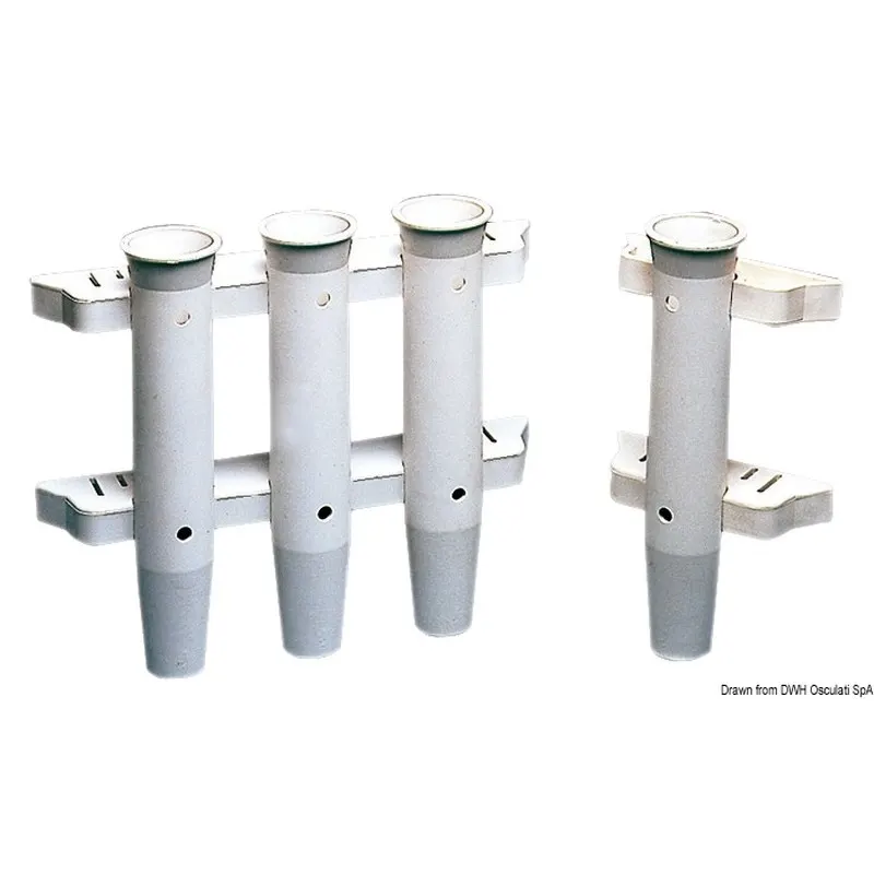 Portacanne plastica bianco 44 mm