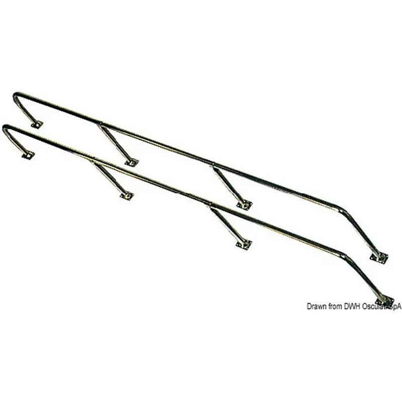 Tientibene inox cm 175x22 (coppia)