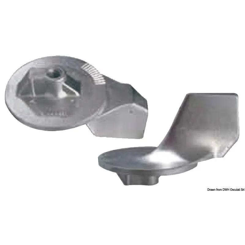 Anodo pinna in zinco 35HP-V6-MCM-SSM II-III-IV-V