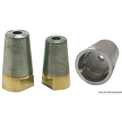 Solo anodo per assi 40 mm
