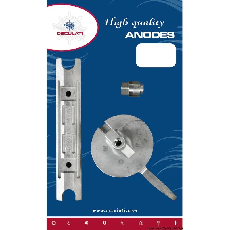 Kit anodi fuoribordo Yamaha 80/100 Hp