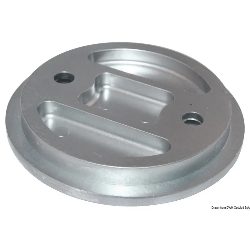Anodo alluminio flangia Verado