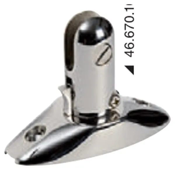 Basetta per tendalino 54x29 mm ad incasso