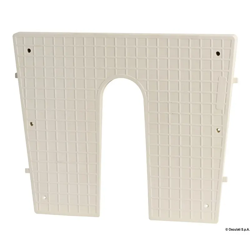 Tavoletta proteggi poppa RAL 9010 42 x 34 cm