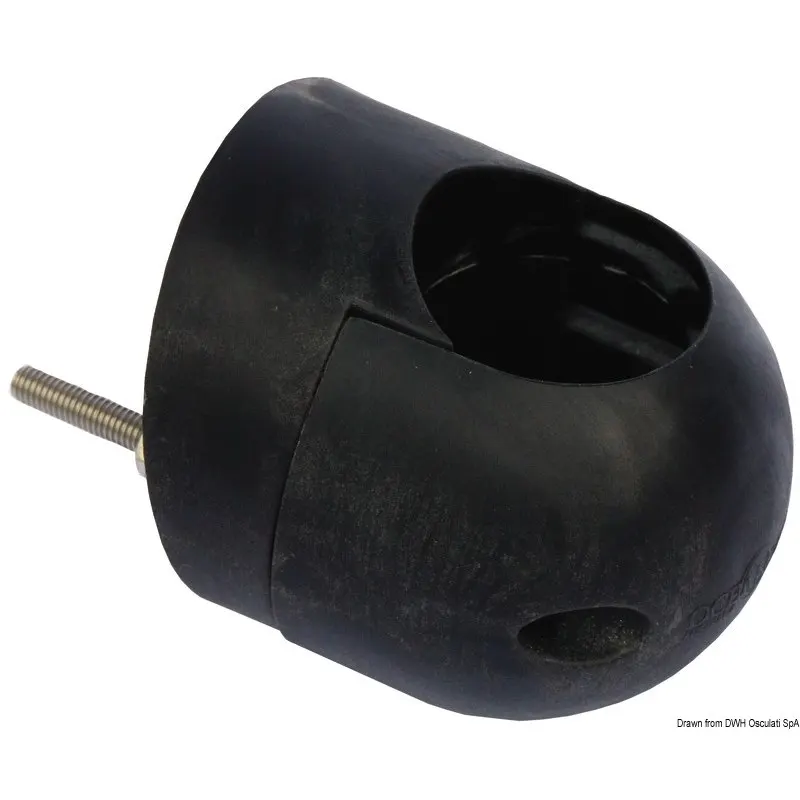 Basetta cieca tubo 44 mm