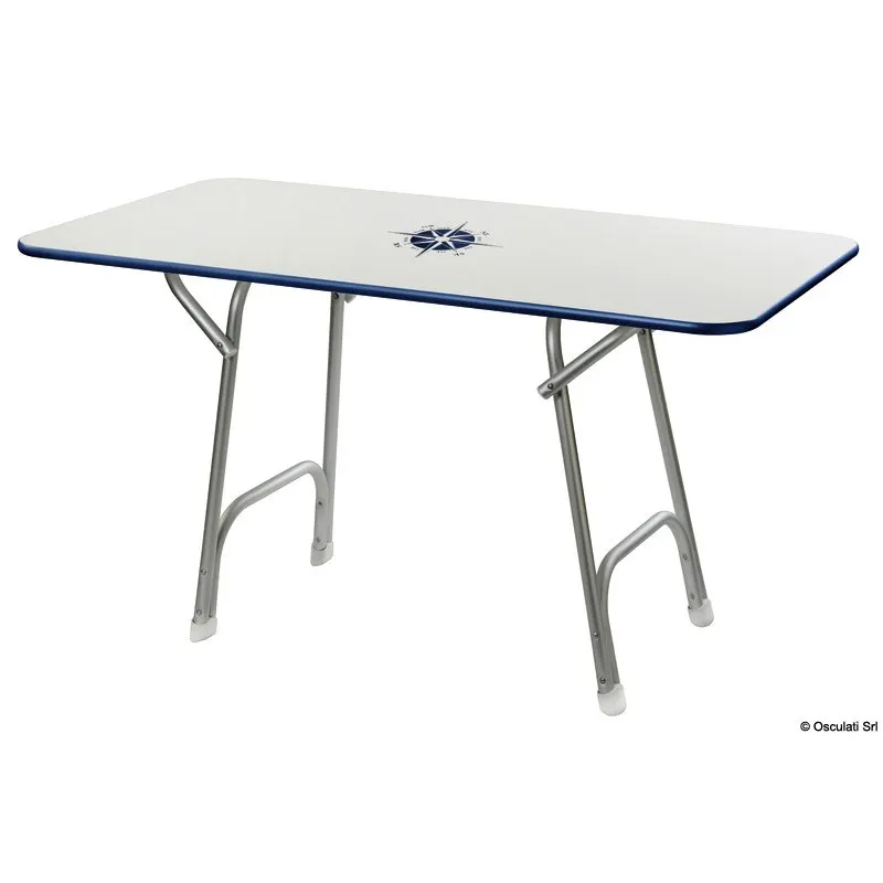 Tavolo pieghevole rettangolare 130 x 73 cm