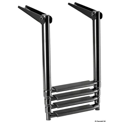 Scaletta Inox Telescopica per plancetta 4 gradini