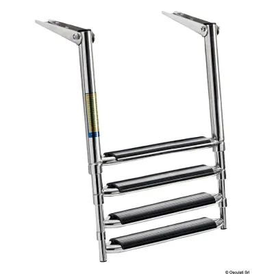 Scaletta telescopica BIG per plancetta 4 gradini