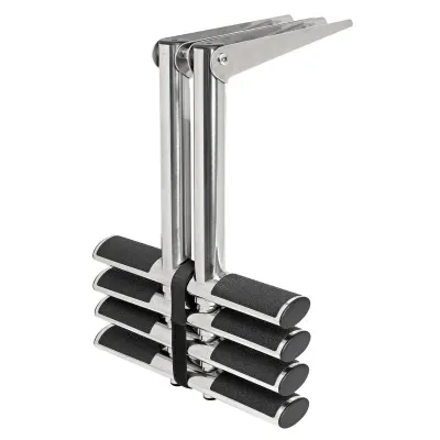 Scaletta Diver telescopica 4 gradini nera