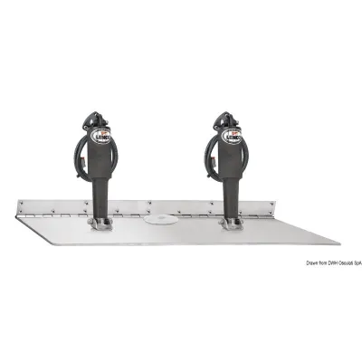 Kit flap Lenco Super 24 V doppio attuatore