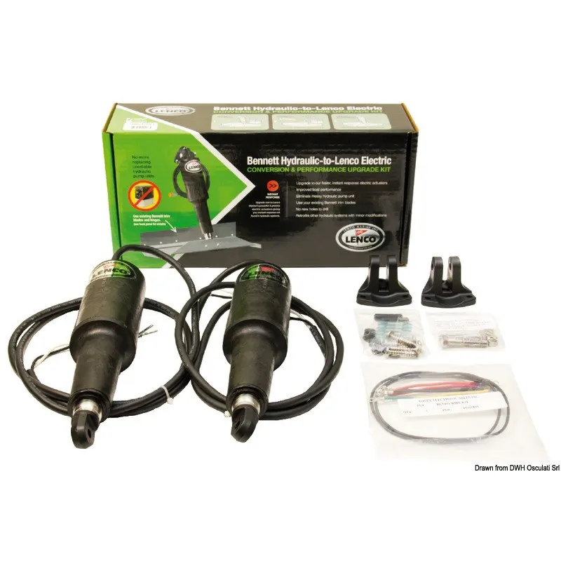 Kit LENCO Retrofit per Bennett, da sistema idraulico a sistema elettrico