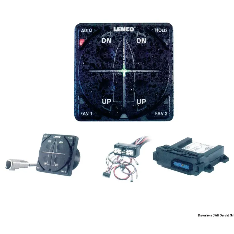 Correttore Lenco doppio cilindro no GPS/NMEA 2000