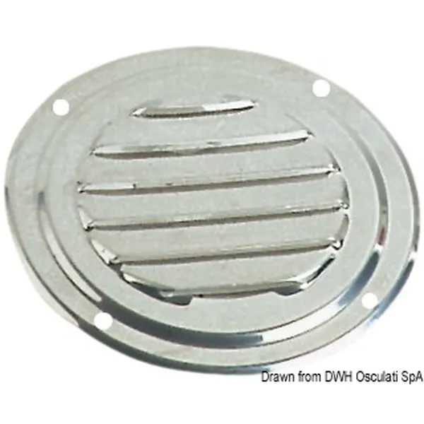 Griglia inox tonda 178 mm + antizanzare