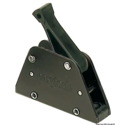 Easylock anodizzato nero singolo